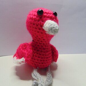 Flora the Cute Pink Flamingo